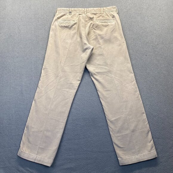 LK Life Made Simple Corduroy Pants Men's Size 34X32 Straight Leg Flat Front - Picture 2 of 14